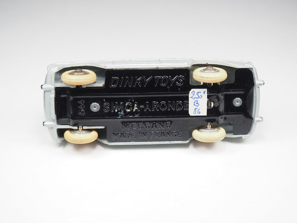 Thumbnail: DINKY TOYS FRANCE - 544 - SIMCA ARONDE P60 - 1/43
