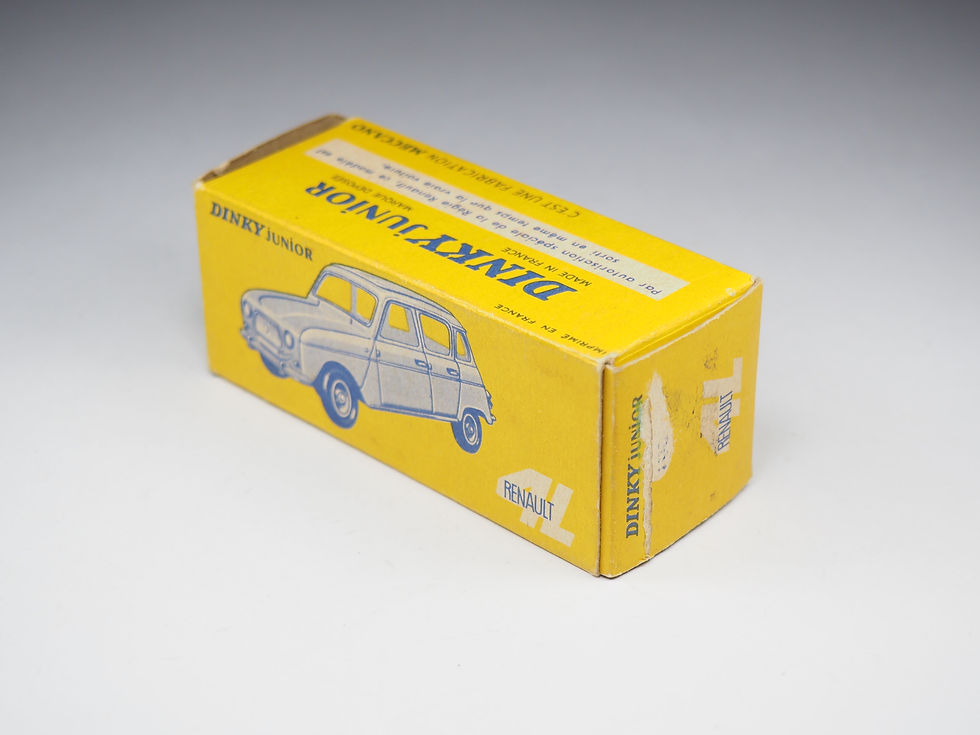 Thumbnail: DINKY TOYS JUNIOR - 100 - Renault 4L - En boite