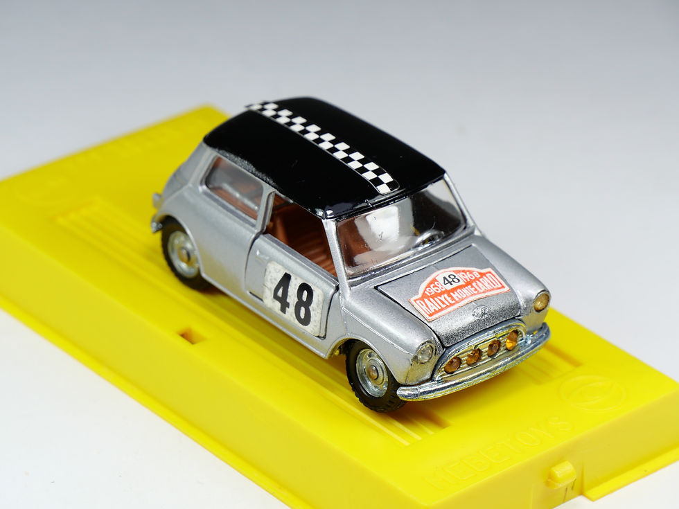 Thumbnail: MEBETOYS GRAN TOROS - A31 - Mini Cooper Rallye - feux strass