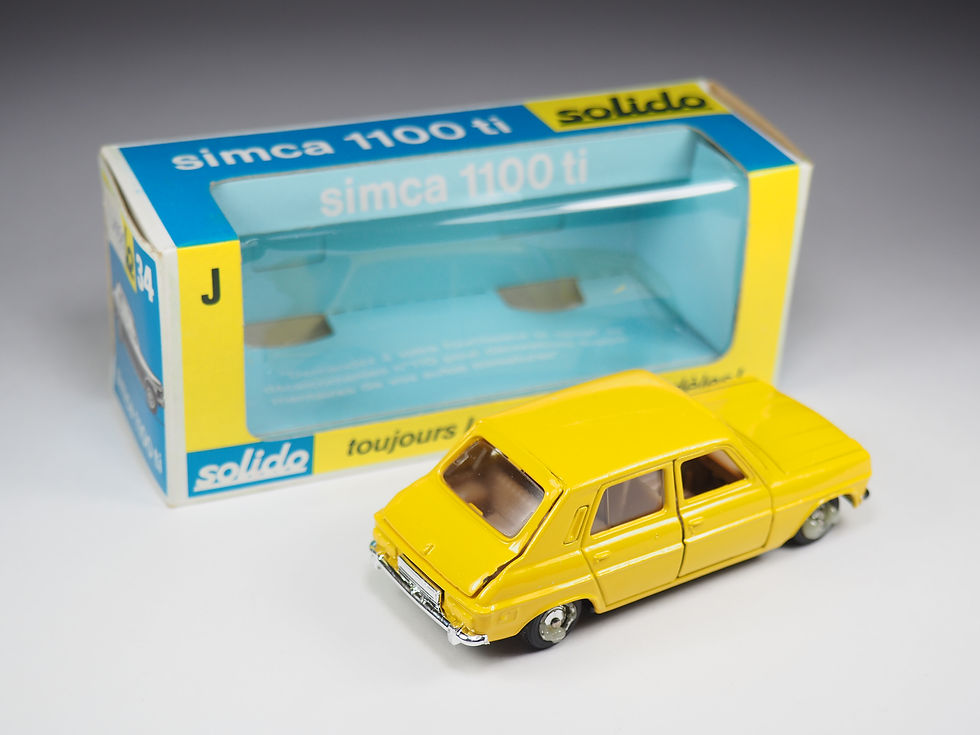 Miniatura: SOLIDO - 34 - SIMCA 1000 TI - 1/43