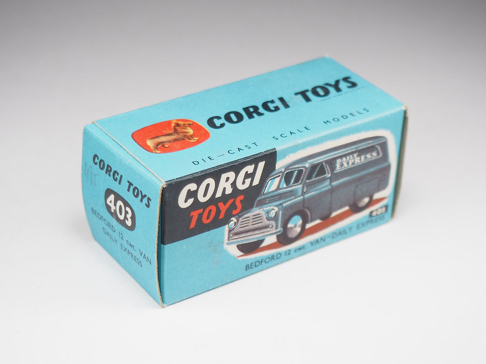 Thumbnail: CORGI - 403 - BEDFORD 12 CWT VAN DAILY EXPRESS - 1/43