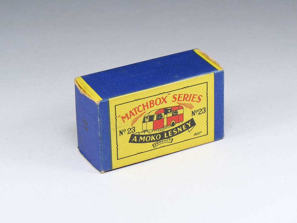 Miniature : MATCHBOX - 23-B - Caravan Cavalier Berkeley - En boite