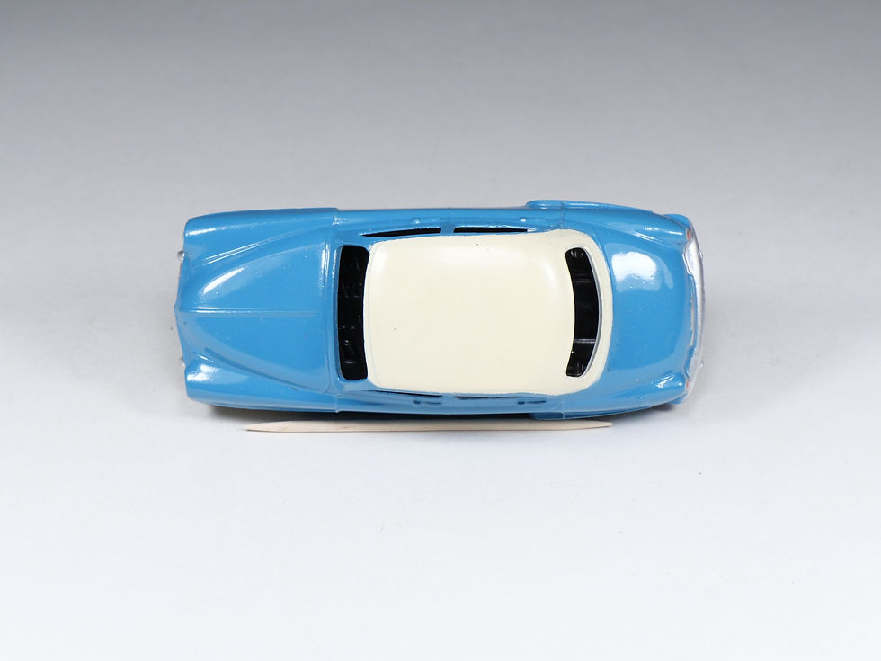 Thumbnail: DINKY TOYS FRANCE - 24U - Simca Aronde - Bleu toit ivoire - En boite