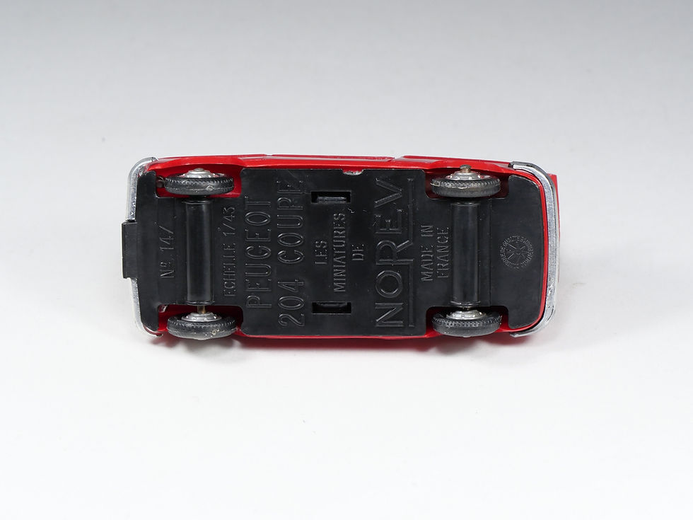 Thumbnail: NOREV - 147 - Coupé Peugeot 204 - Rouge - En boite