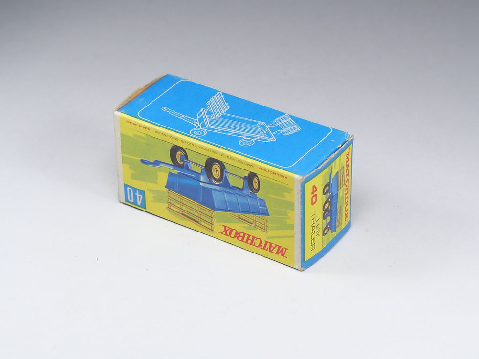 Thumbnail: MATCHBOX - 40 - Hay Trailer - En boite