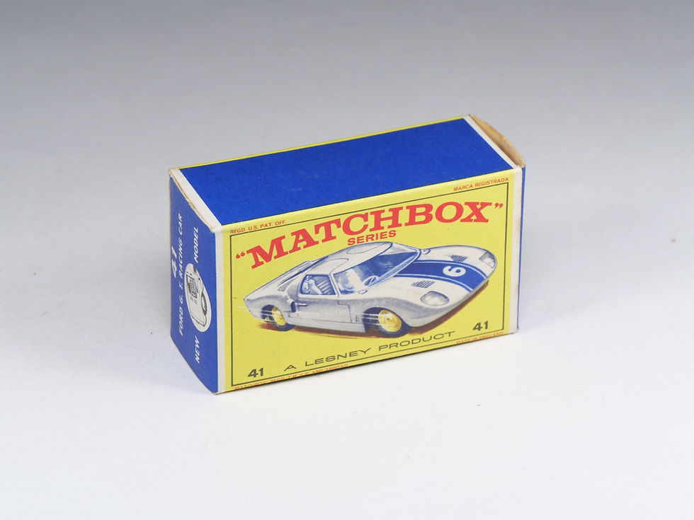 Thumbnail: MATCHBOX - 41-C - Ford GT 40 - En boite