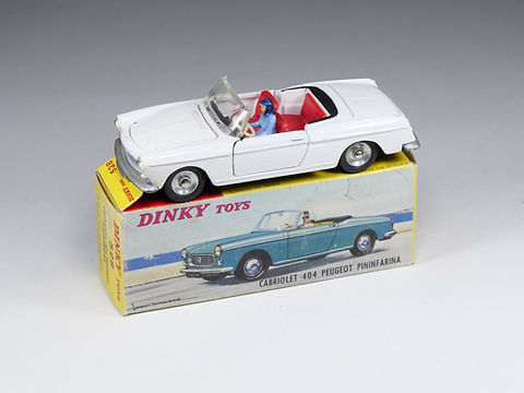 DINKY TOYS FRANCE - 528 - Cabriolet 404 Peugeot Pininfarina