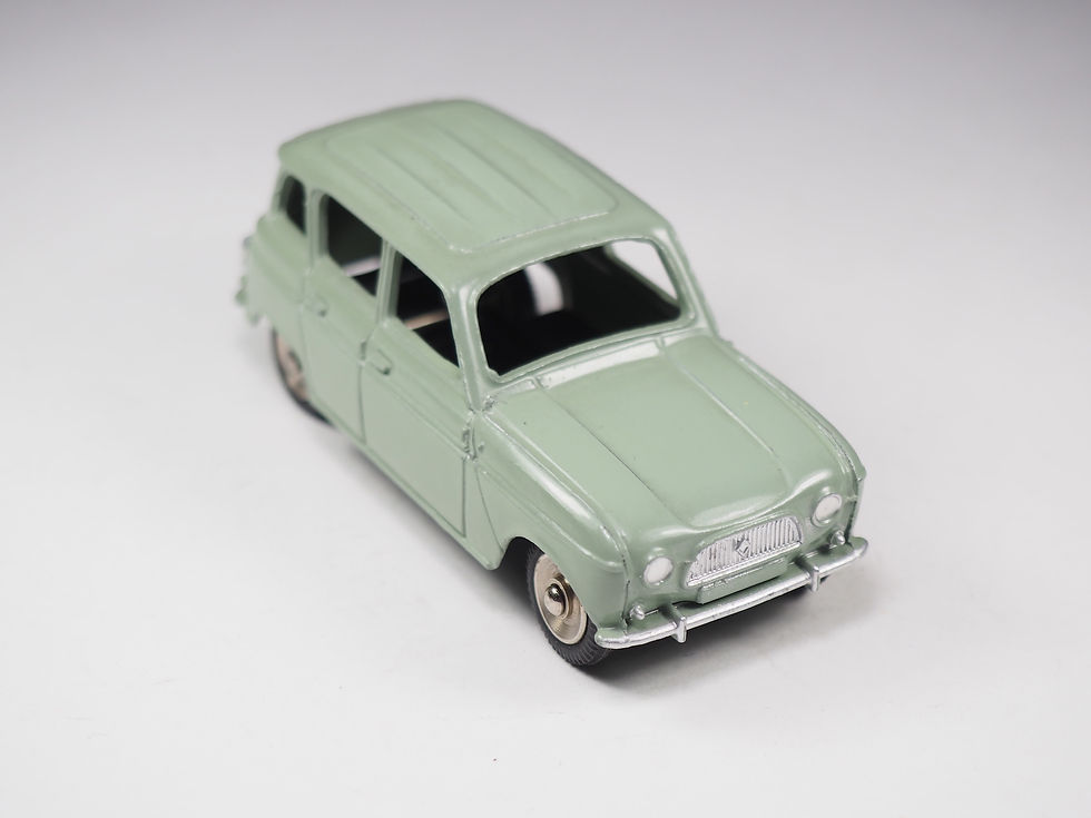 Thumbnail: DINKY TOYS JUNIOR - 100 - Renault 4L - Grandes Jantes