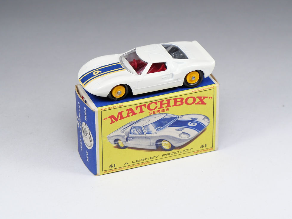Thumbnail: MATCHBOX - 41-C - Ford GT 40 - En boite