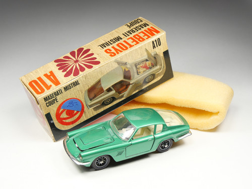 MEBETOYS - A10 - Maserati Mistral - Vert métal - En boite | BRICABOCK