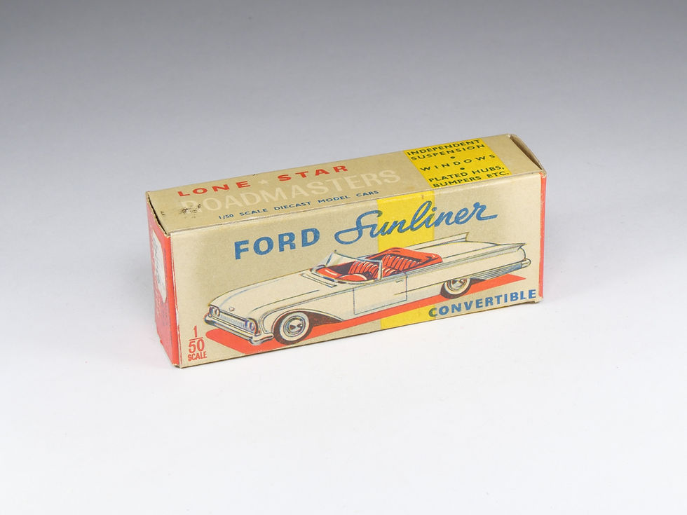 Thumbnail: LONE STAR ROADMASTERS - Ford Sunliner Convertible - Bleu pale - En boite