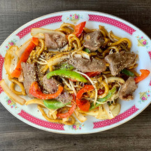 Black Pepper Udon (Beef)