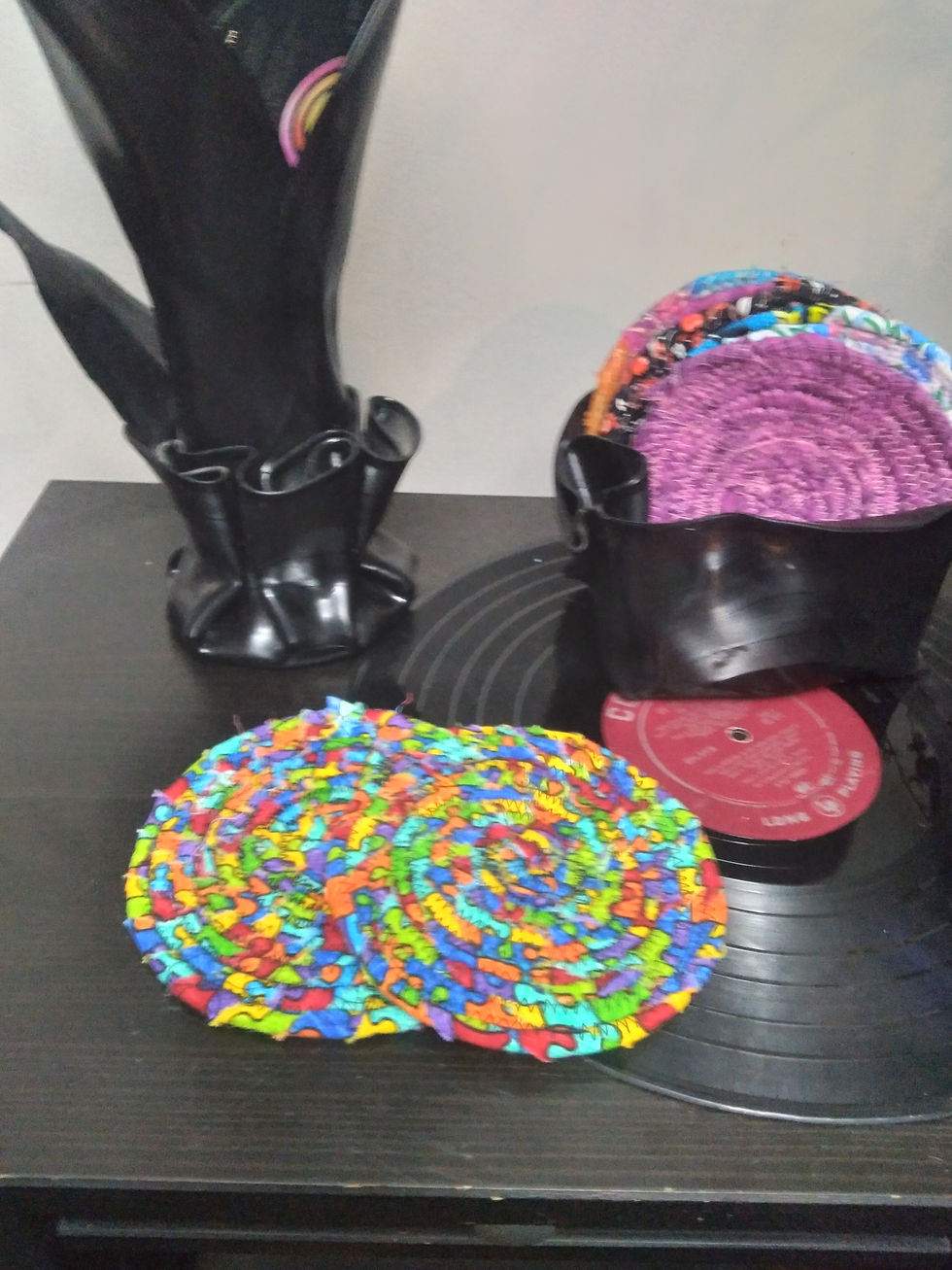 Thumbnail: Set of 2 Cotton Coasters - 2024 Collection