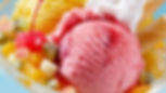 Ensalada de Fruta con helado