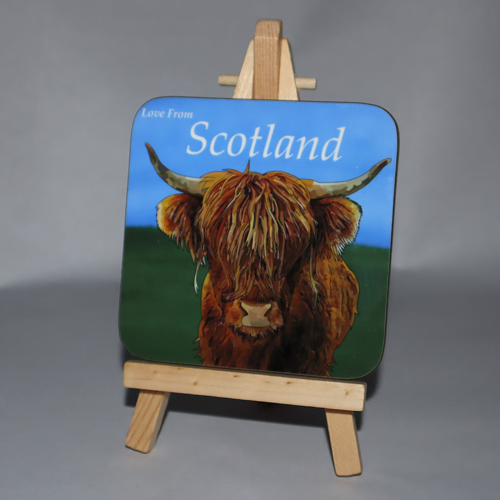 Thumbnail: Love from Scotland - Coaster