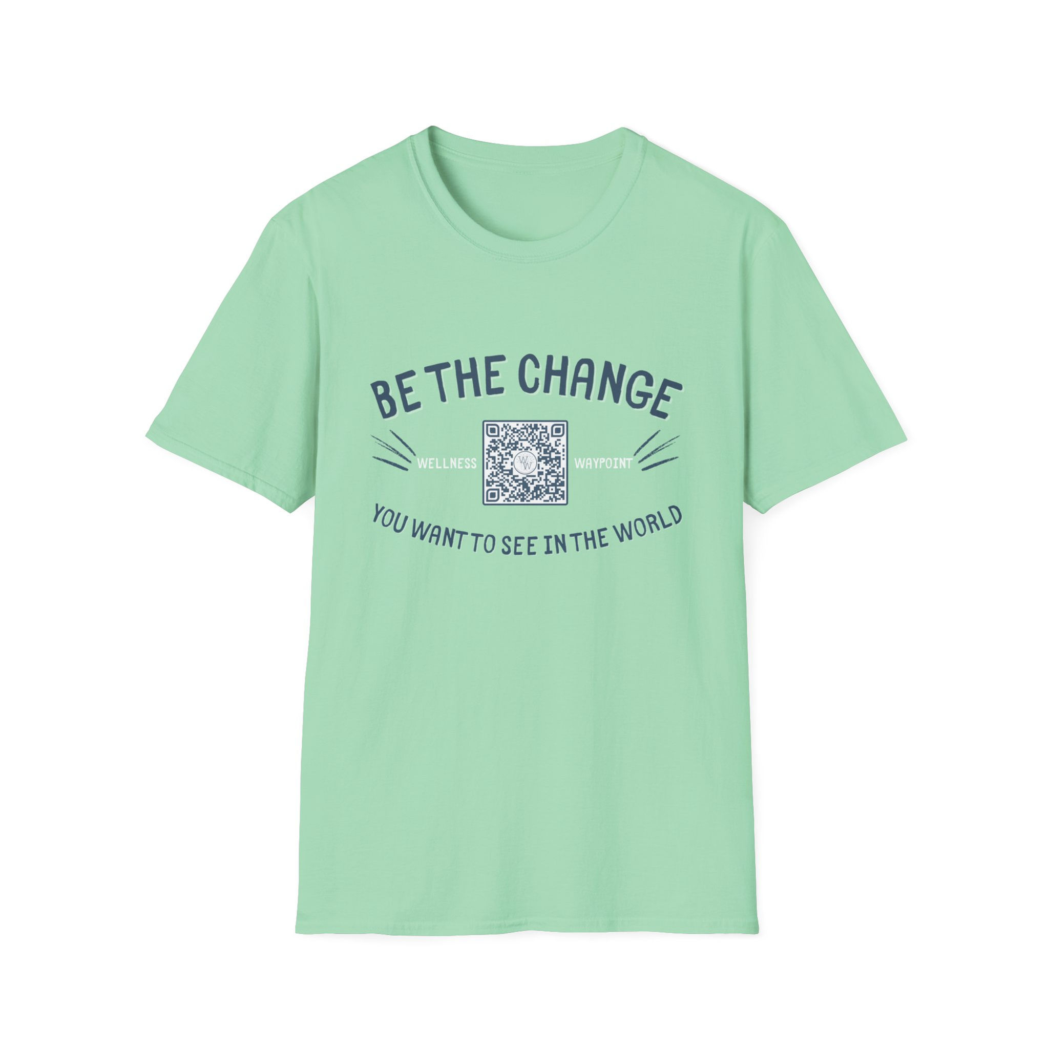 Be the Change Soft Style T-Shirt (Adult Waypoint Launcher)