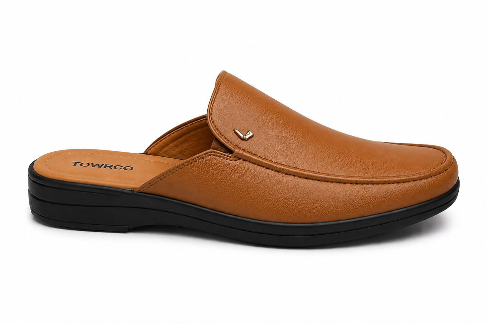 Towrco Premium Men's Slip-On Mule Shoes