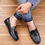 Thumbnail: black loafer shoes