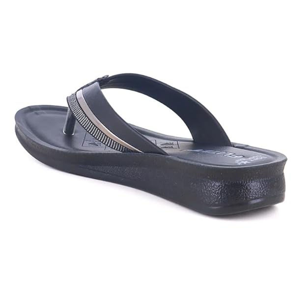 Thumbnail: Flite PUL-204 Women's Casual PU Slippers with Anti-Slip Sole