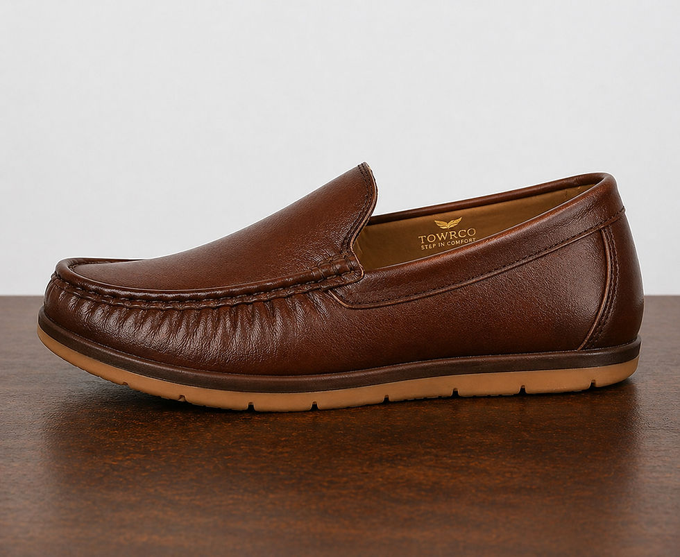 Thumbnail: loafers brown for men