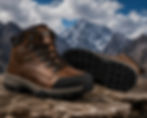 Towrco Brown Leather Hiking Boots with Soft Cushioned Insole