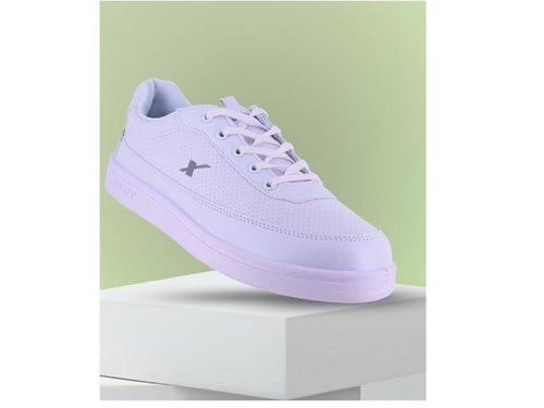 White Sm 45 Sparx Sparx White Sneakers For Men – Classic Lace