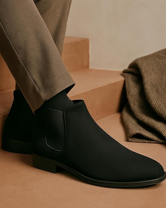 Thumbnail: suede chelsea boots
