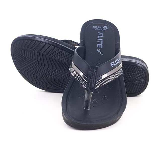 Thumbnail: Flite PUL-204 Women's Soft Cushioned PU Slippers