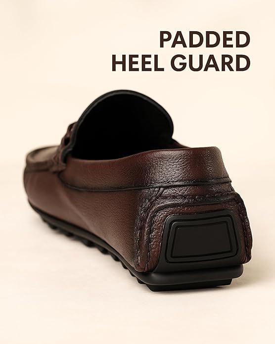 Thumbnail: brown leather loafers