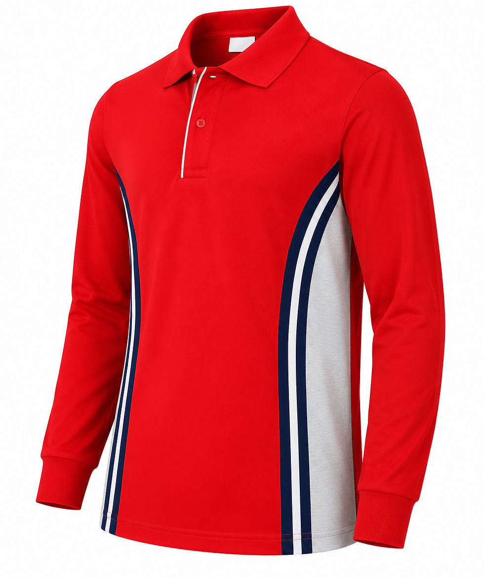 TOWRCO boys red full sleeves school uniform house T-shirt for Ryan International School