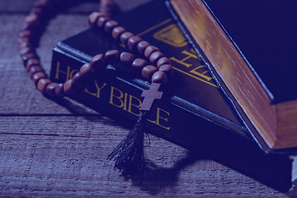 ROSARY AND BIBLE