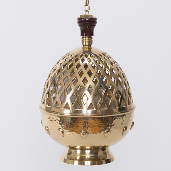 Item# H-173BSC Single Chain Censer, Thurible