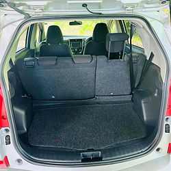 image of subaru trezia 5 seater small compact car rental in Nofoalii Apia Samoa at Le Vai Rentals. Automatic transmission