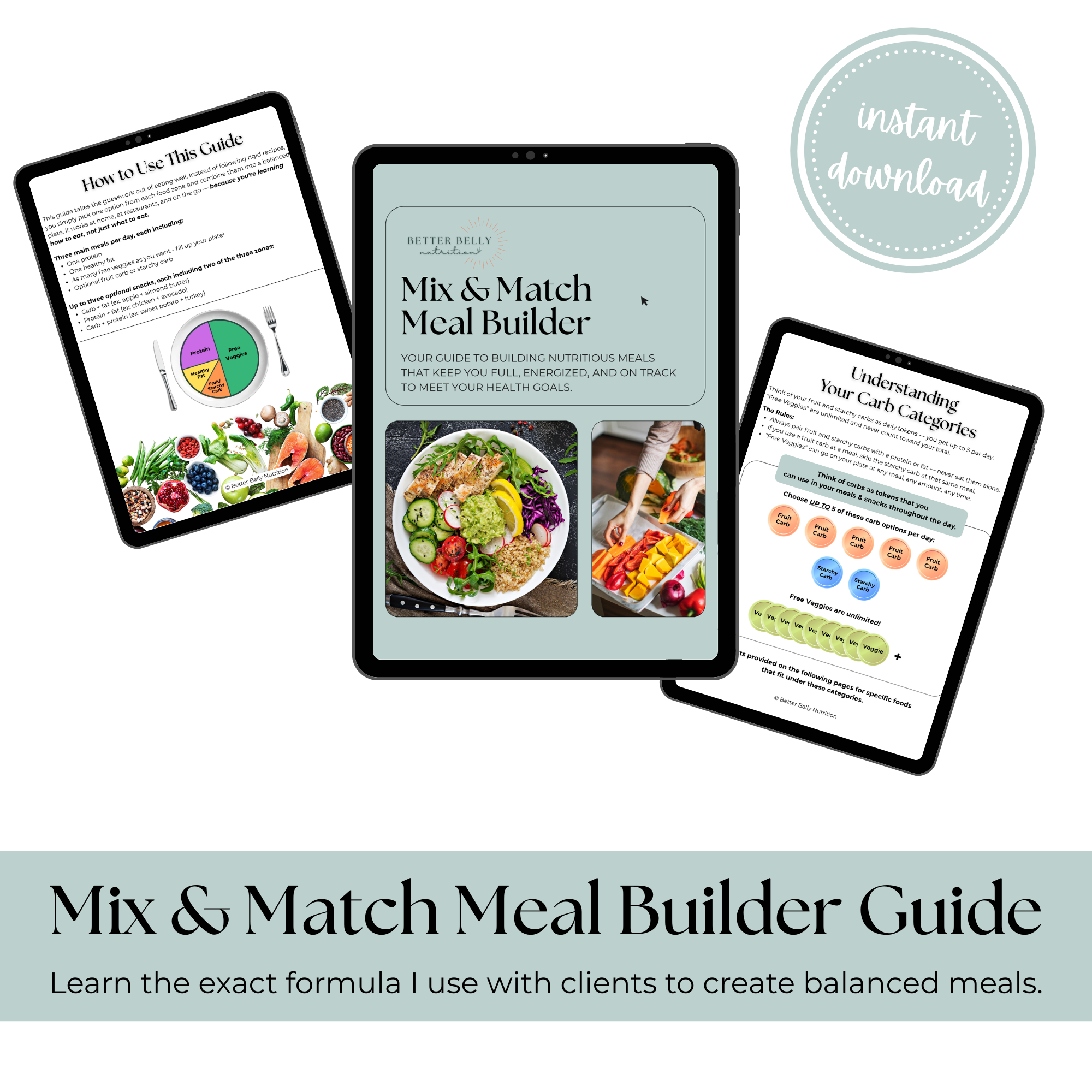 Mix & Match Meal Builder