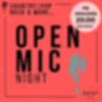 Open Mic Night
