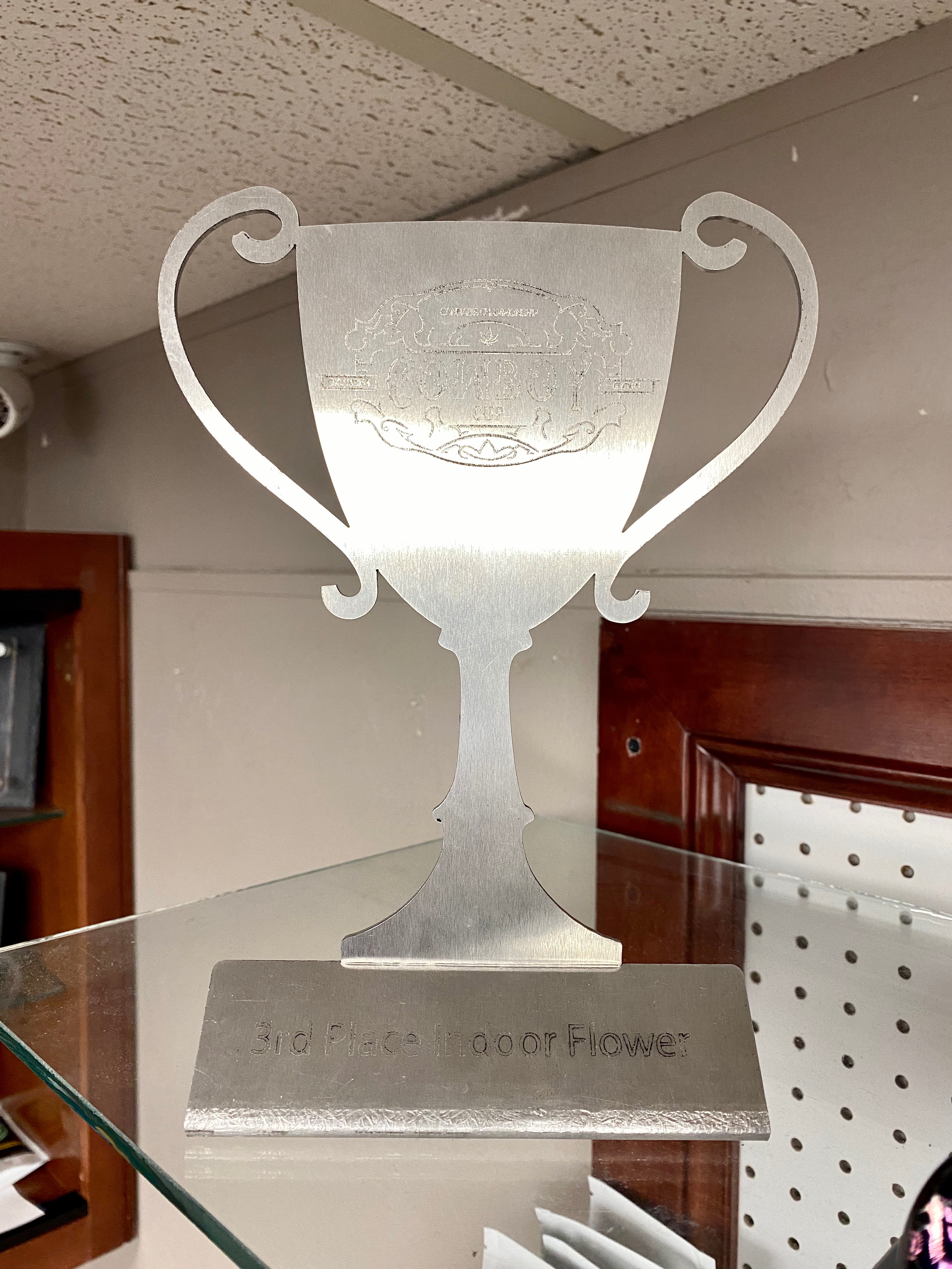 3rd Place Indoor Flower Cowboy Cup