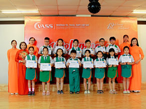 TUYÊN DƯƠNG THÀNH TÍCH HỌC SINH - THÁNG 10/2023 - Trường Việt Mỹ VASS