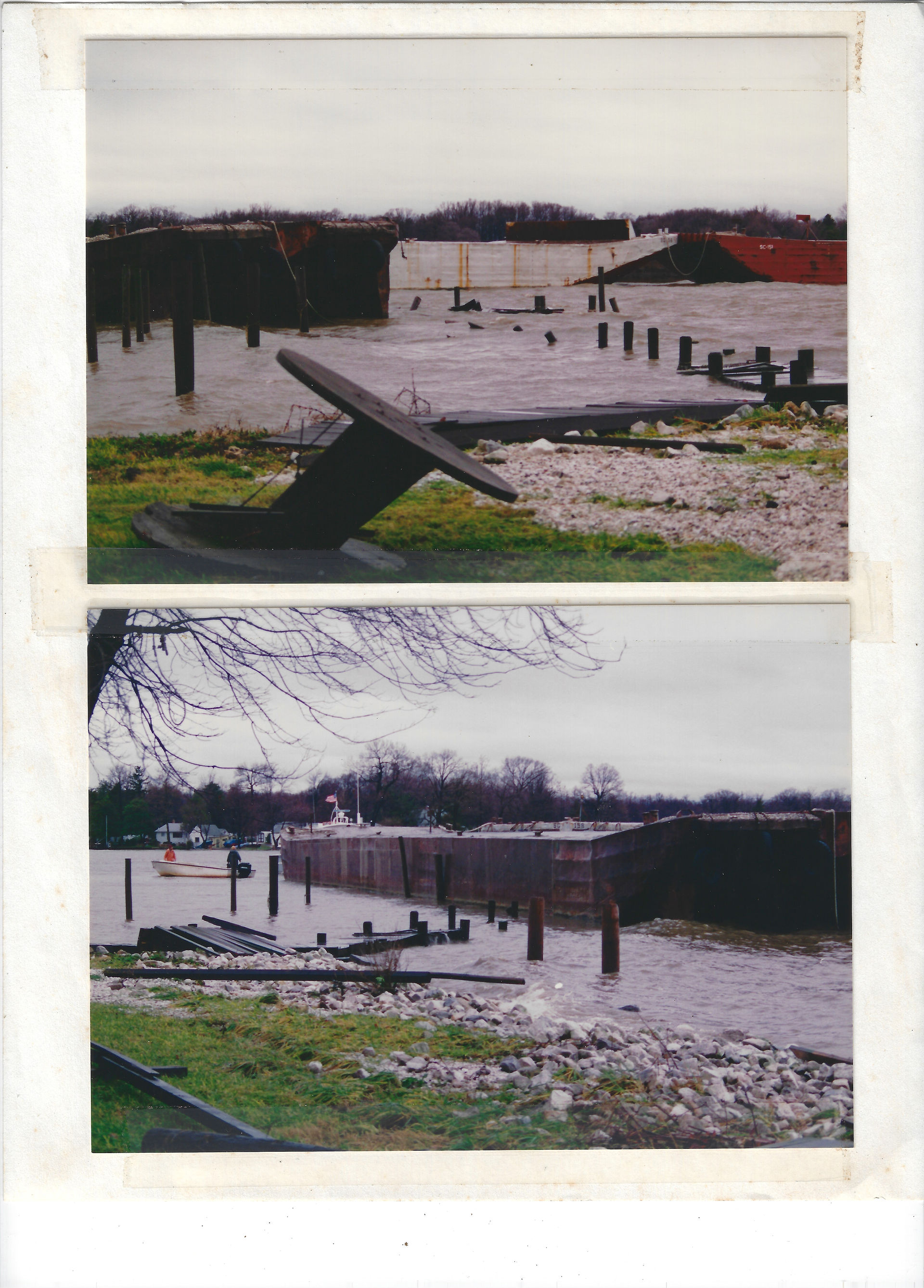 Maryland waterfront venue Chesapeake Bay storm story oyster barges