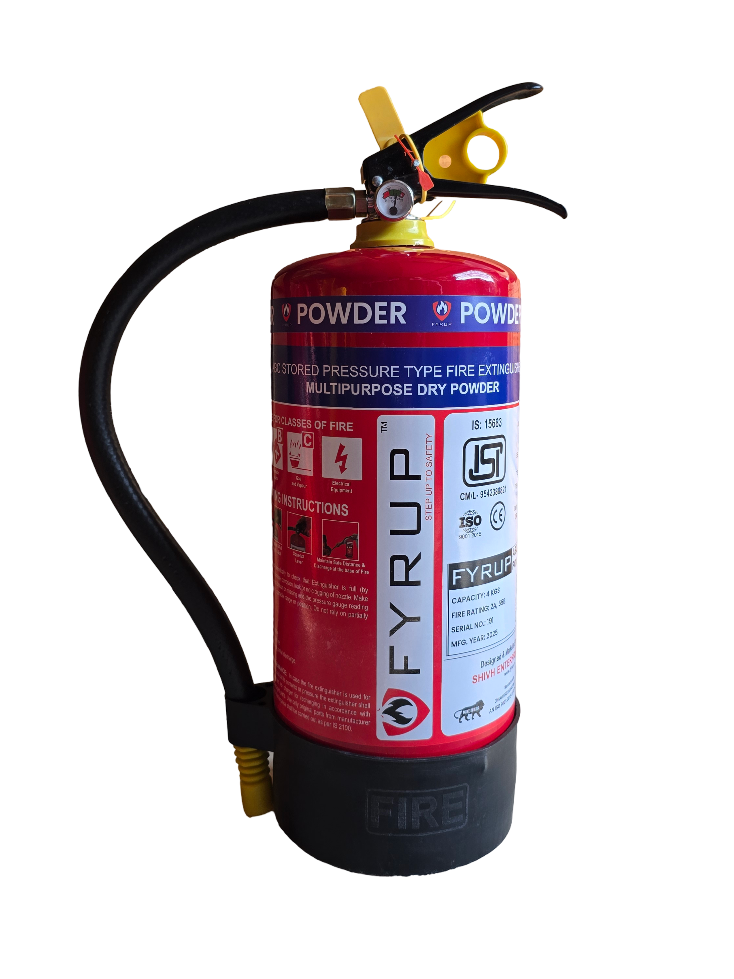 ABC Type Fire Extinguisher