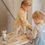 Miniaturbild: Motoriktisch Holz Beige | Activity Tisch Baby ab 1 Jahr | Montessori Spielzeug