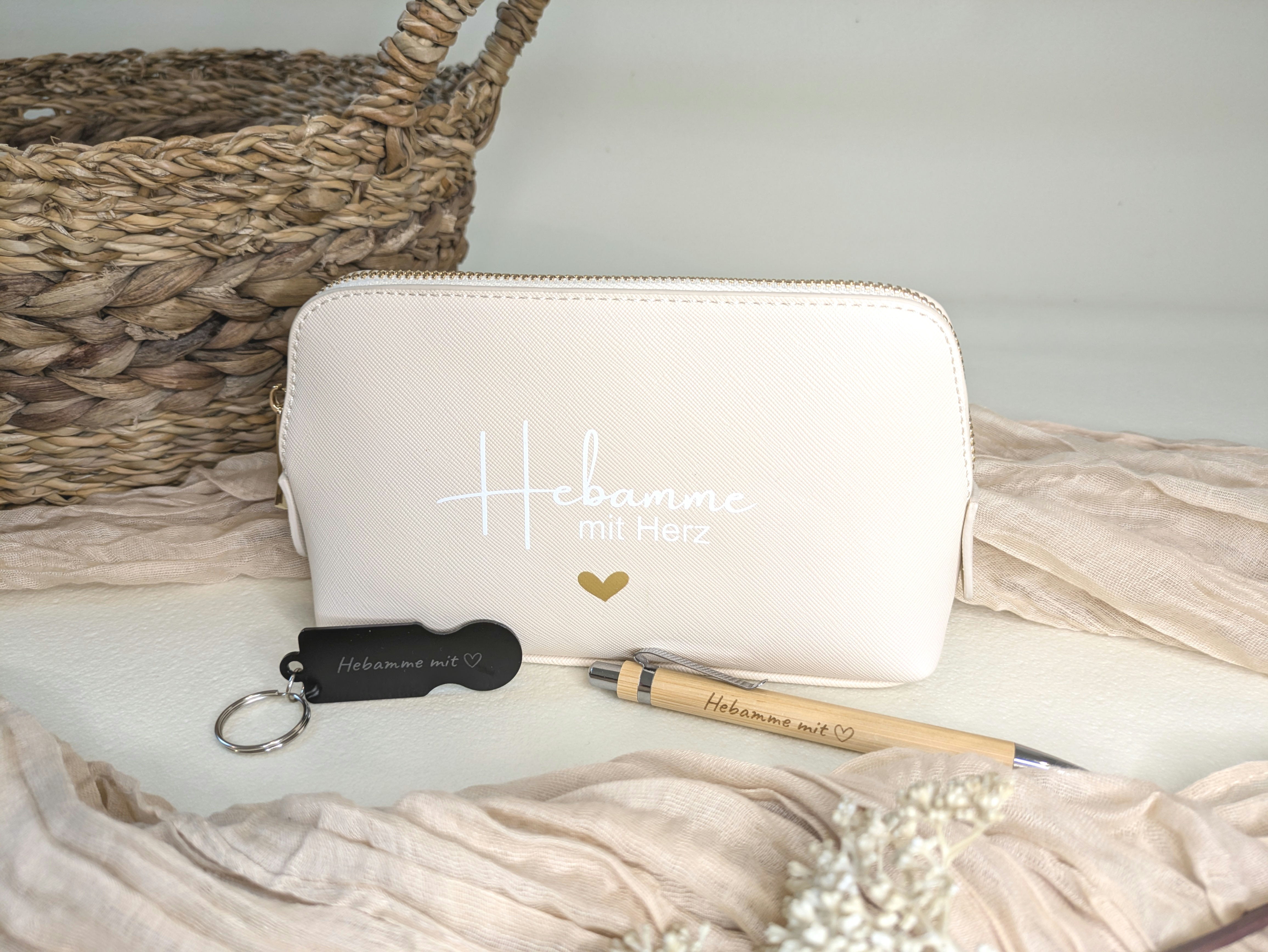 Geschenkset Hebamme mit Herz