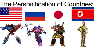 The Personification of Countries