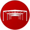 Metal buiding icon
