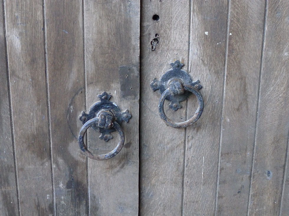 Thumbnail: Pair of Oak Doors