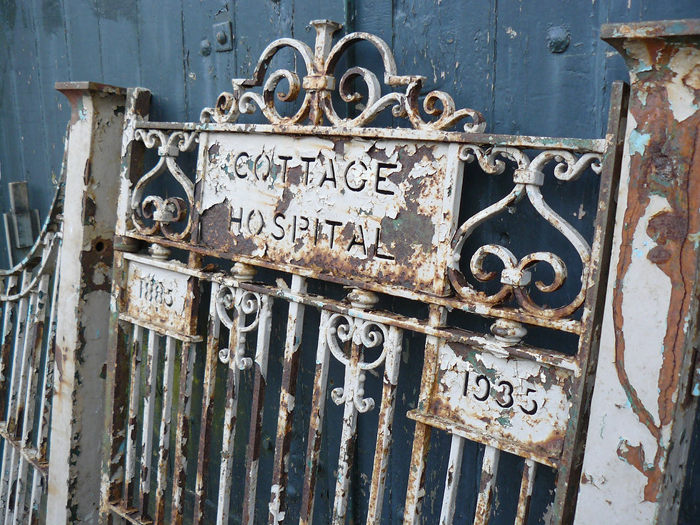 Thumbnail: Ornate Wrought Iron Gate