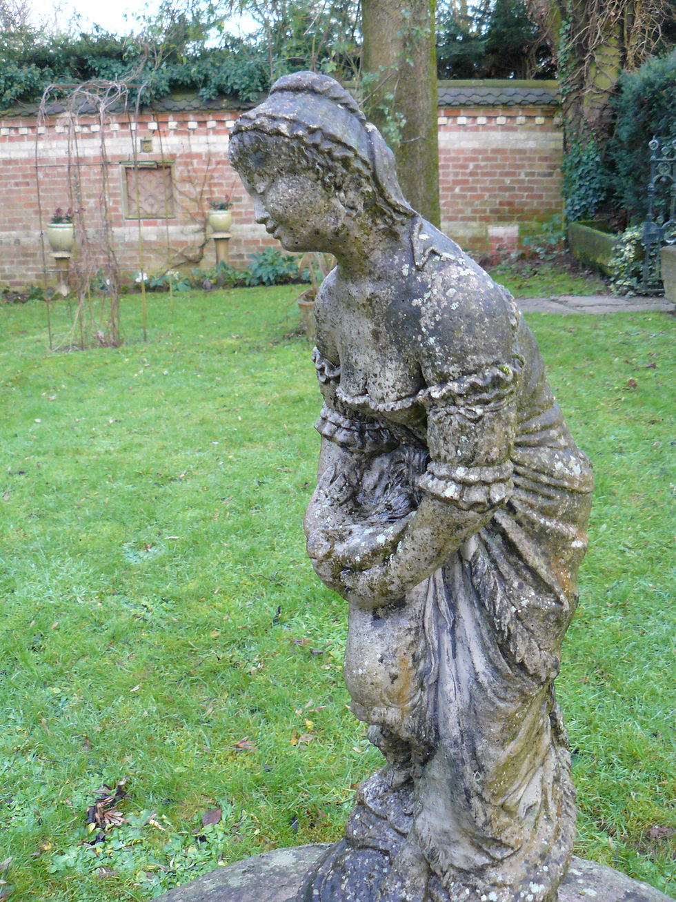 Thumbnail: Statue of a Lady Holding a Dove