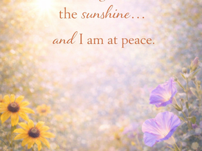 13: Grace - Absence of Worry