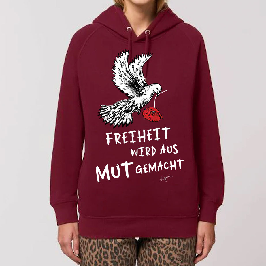 Morgaine Pulli rot vorne