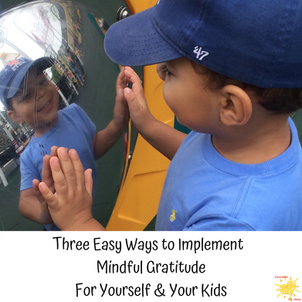 Three Easy Ways to Implement Mindful Gratitude - for yourself and your kids!