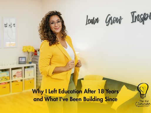 Why I Left Education After 18 Years, and What I've Been Building Since